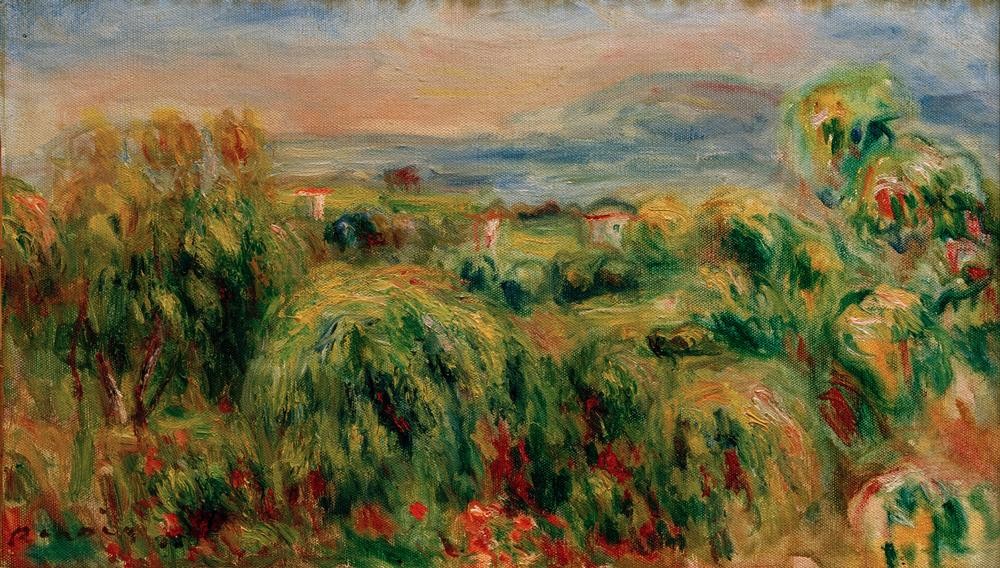 Pierre-Auguste Renoir, Cagnes (Kunst,Landschaft,Maler (Künstler),Impressionismus,Französische Kunst)