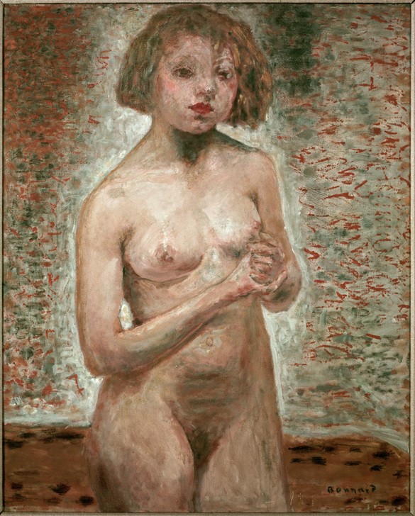 Pierre Bonnard, Nu (Frau,Kunst,Mädchen,Akt,Französische Kunst,Nabis,Junge Frau)