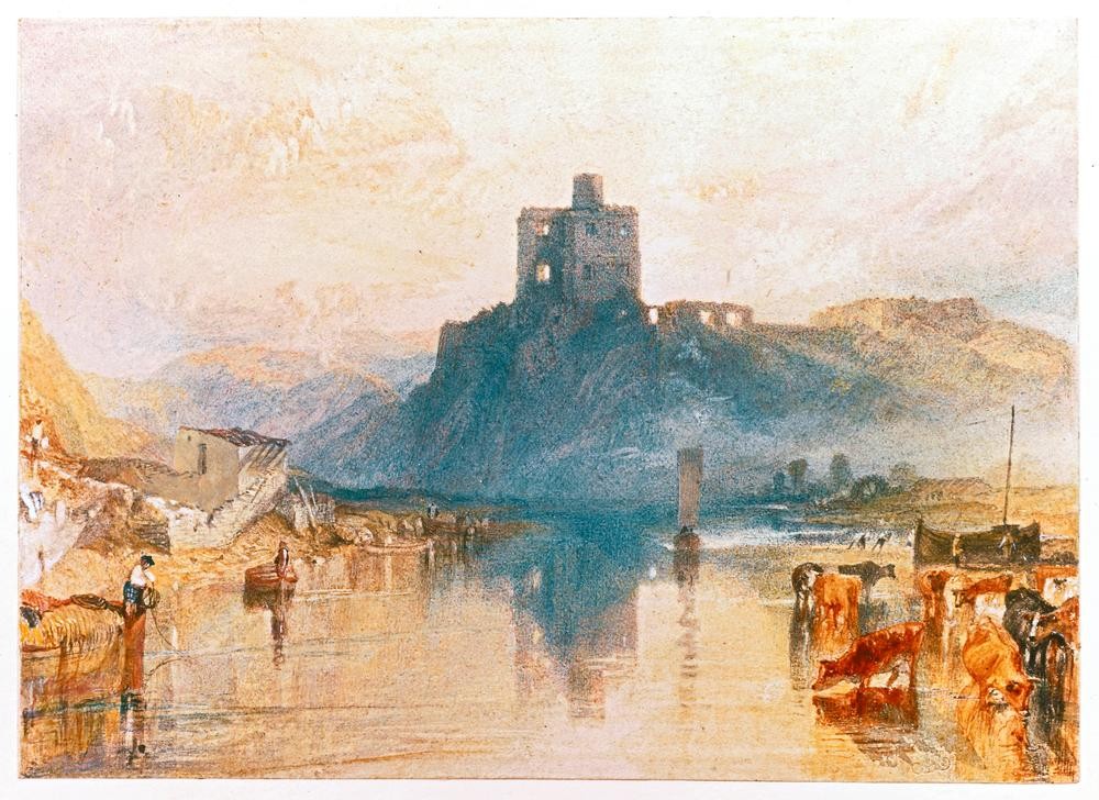 JOSEPH MALLORD WILLIAM TURNER, Norham Castle, on the River Tweed (Schloss)