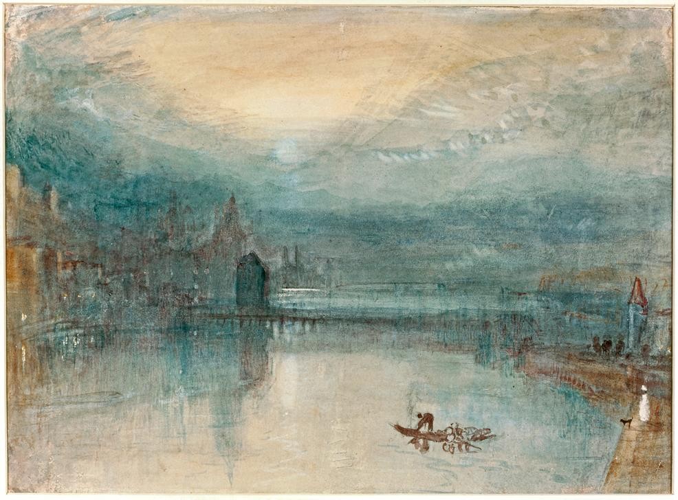 JOSEPH MALLORD WILLIAM TURNER, Luzern im Mondlicht
Lucerne by Moonlight