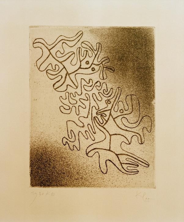 Paul Klee, Ohne Titel (Deutsche Kunst,Abstrakte Kunst,Schweizerische Kunst,Abstraktion)