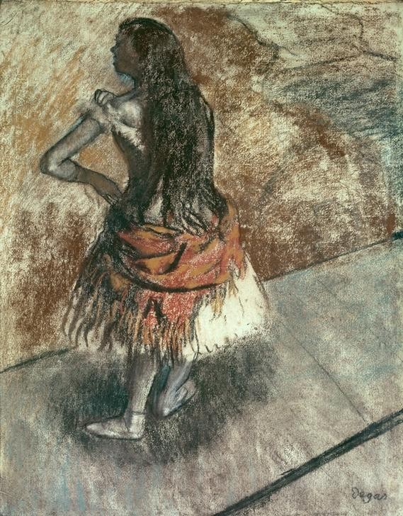 Edgar Degas, Danseuse (Ballett,Kunst,Musik,Tänzerin,Tanz,Theater,Impressionismus,Bühne,Französische Kunst)