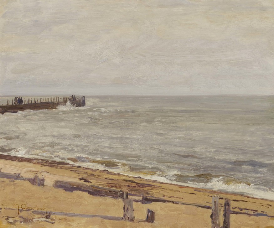 Max Clarenbach, Strand auf der Insel Föhr (KUNST)