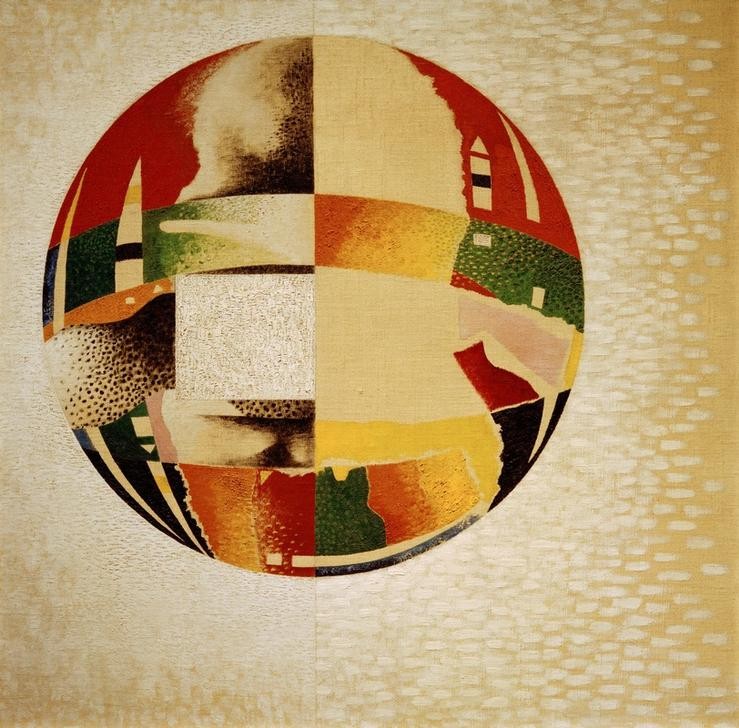 Laszlo Moholy-Nagy, Nuclear II (Abstrakte Kunst,Ungarische Kunst)
