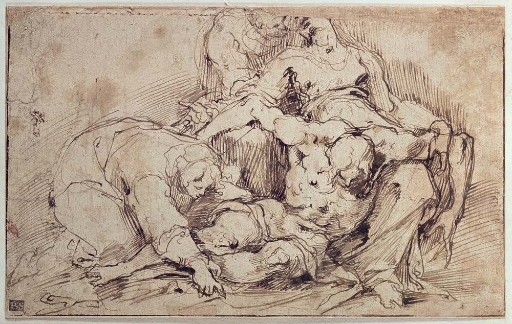 Anthonis van Dyck, Pieta (Christentum,Religion,Barock,Neues Testament,Bibel,Christi Beweinung,Pieta,Passion Christi)