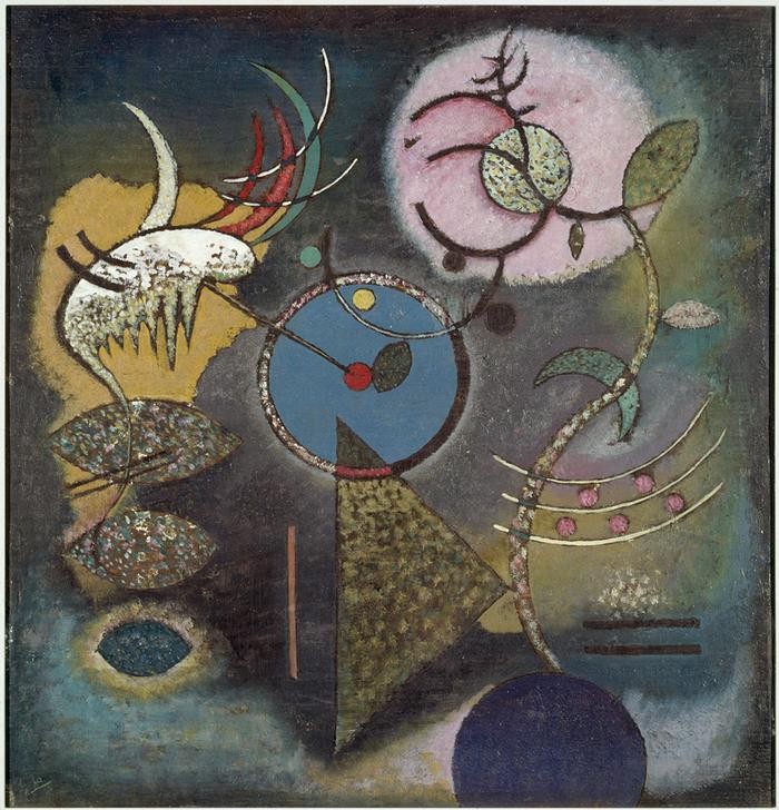 Wassily Kandinsky, Stilles (Bauhaus,Abstrakte Kunst,Russische Kunst)