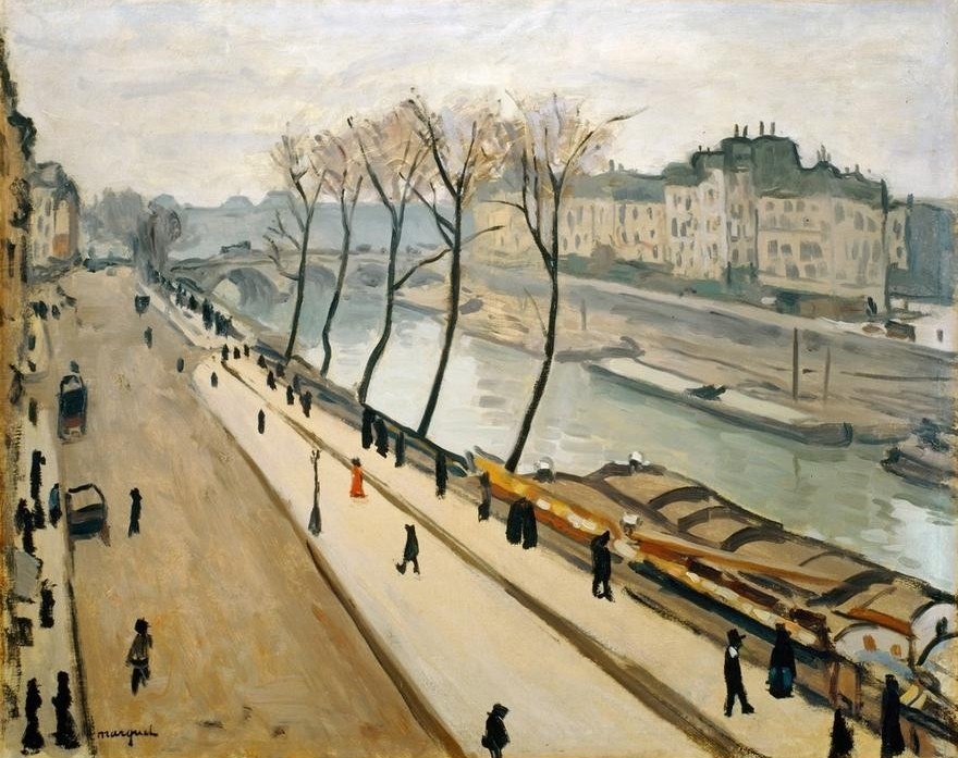 Marquet, Albert, La Seine vu du quai des Grands Augustins