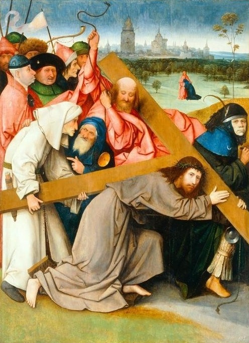 Hieronymus Bosch, Die Kreuztragung Christi (Christentum,Renaissance)