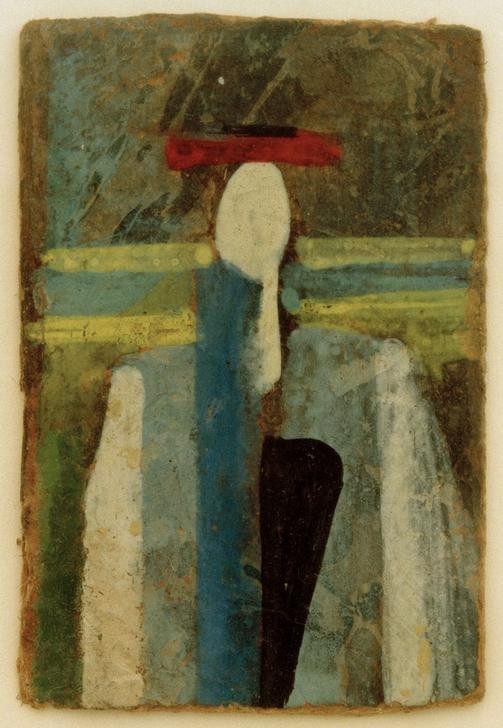Kasimir Malewitsch, Figur (Kunst,Mensch,Portrait,Russische Kunst,Suprematismus,Ukrainische Kunst,Abstraktion)