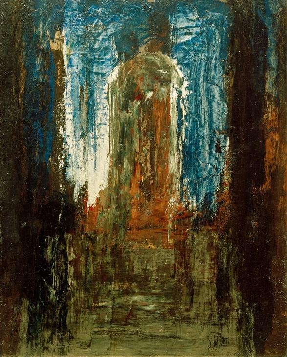 Gustave Moreau, Esquisse pour ‘Jupiter et Sémélé' (Kunst,Mythologie,Studie,Französische Kunst,Griechisch-Römische Mythologie)