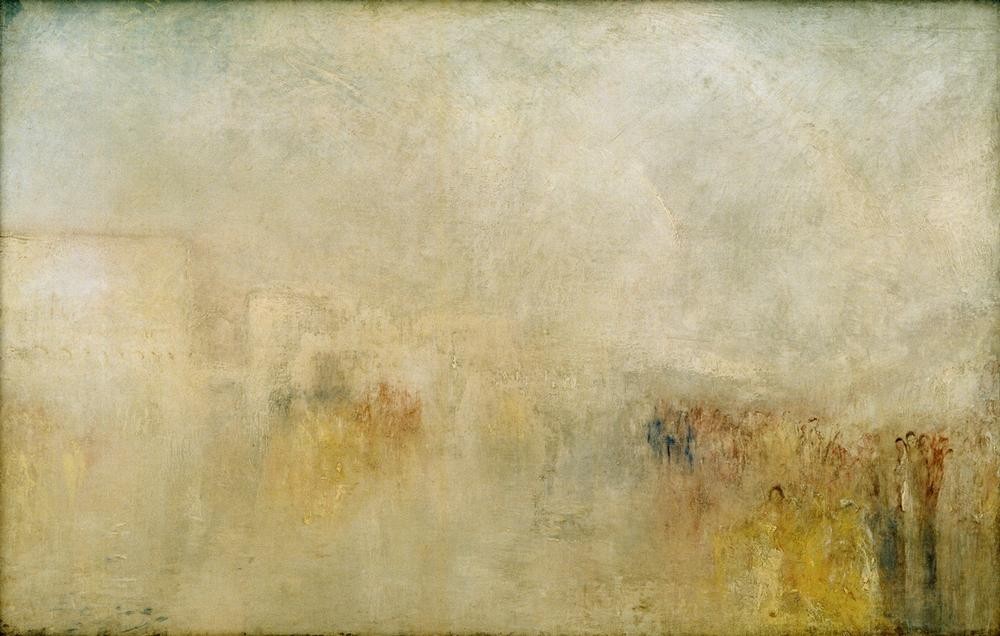 JOSEPH MALLORD WILLIAM TURNER, Riva degli Schiavoni, Venice: Water Fête (Feste,Geographie,Kunst,Landschaft,Stadt,Wasser,Vedute,Stadtansicht,Englische Kunst,Ansicht,Romantik,Topographie)