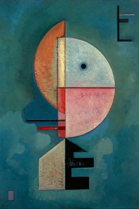 Wassily Kandinsky, Empor (Bauhaus,Abstrakte Kunst,Russische Kunst)