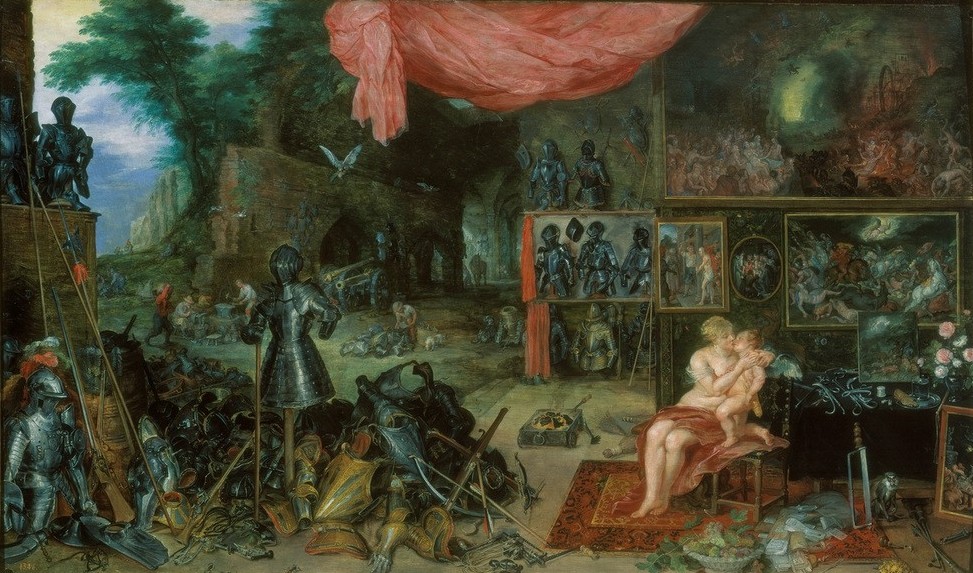 Peter Paul Rubens, Das Gefühl (Geräte,Sage,Medizin,Mythologie,Physiologie,Rüstung (Schutzkleidung),Waffe,Barock,Instrument,Allegorie,Bild Im Bild,Stillleben,Fünf Sinne,Niederländische Kunst,Säge,Sinne,Tastsinn,Gefühl (Stimmung),Griechisch-Römische Mythologie,Gemeinschaftsbild,Handwerk,)
