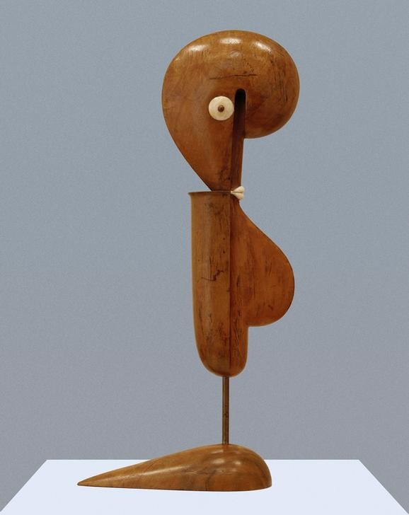 Oskar Schlemmer, Groteske (Bauhaus,Deutsche Kunst,Kunst,Holz,Abstrakte Kunst)