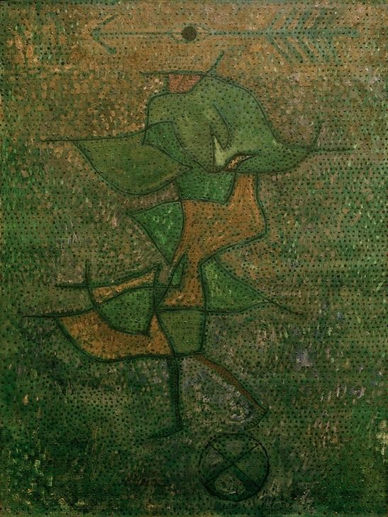 Paul Klee, Diana (Mythologie,Schweizerische Kunst,Abstraktion,Griechisch-Römische Mythologie, Klassische Moderne, Wunschgröße, Wohnzimmer, Treppenhaus)
