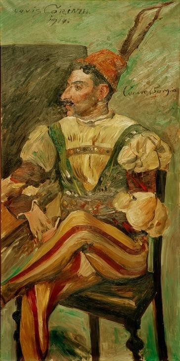 Lovis Corinth, Cesare Borgia (Deutsche Kunst,Fürst,Impressionismus,Portrait,Portrait Historie,Streifen,Person)