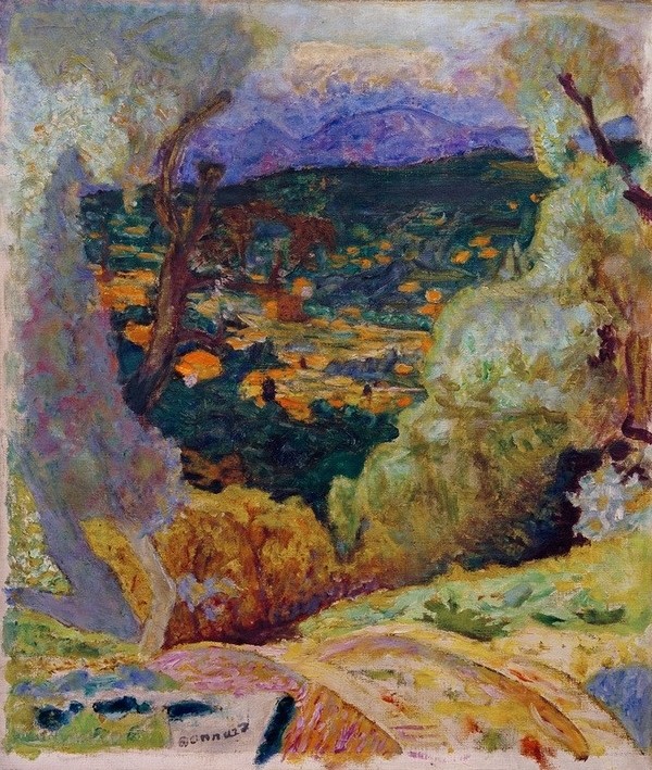 Pierre Bonnard, Paysage méridional: Le Cannet (Kunst,Landschaft,Französische Kunst,Nabis)