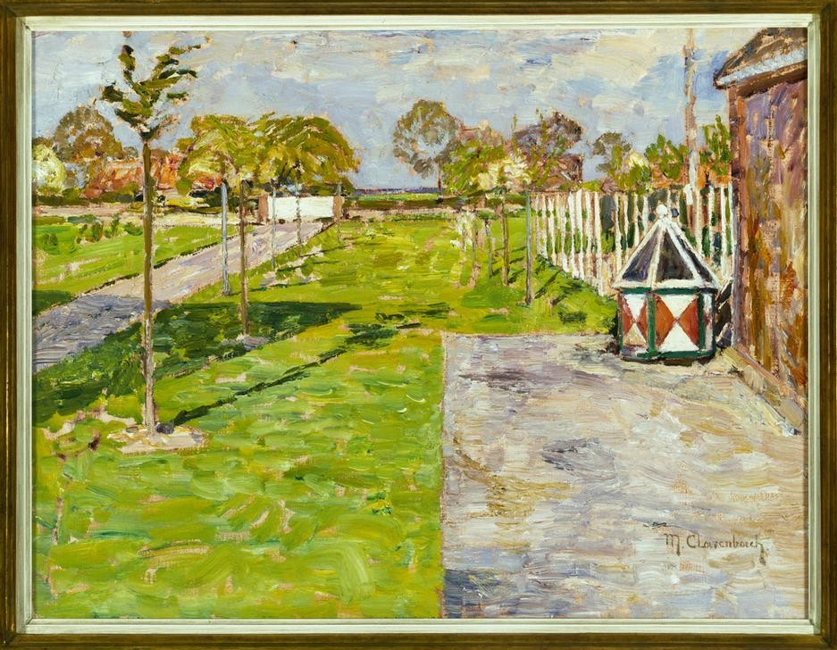 Max Clarenbach, Unbekannt (DEUTSCHE KUNST, GARTEN UND PARK, KUNST, LANDSCHAFT, IMPRESSIONISMUS, HAUSGARTEN, PRIVATSAMMLUNG)