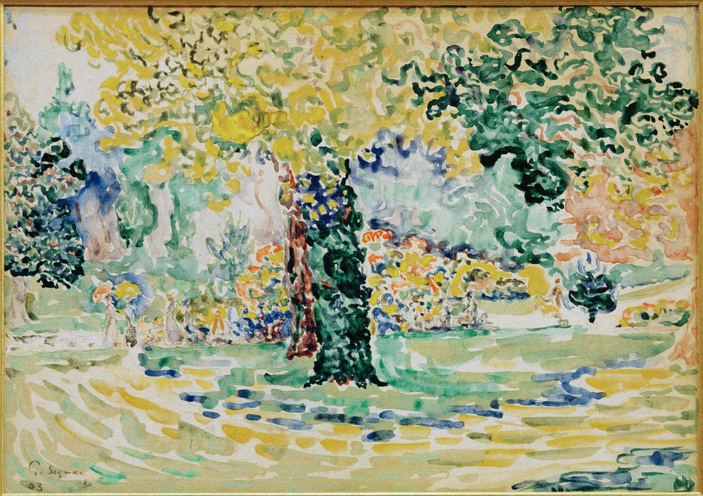 Paul Signac, Au Luxembourg  (Orte und Reise)