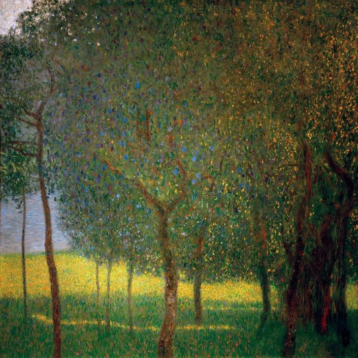 Gustav Klimt, Obstbäume am Attersee  (Natur)