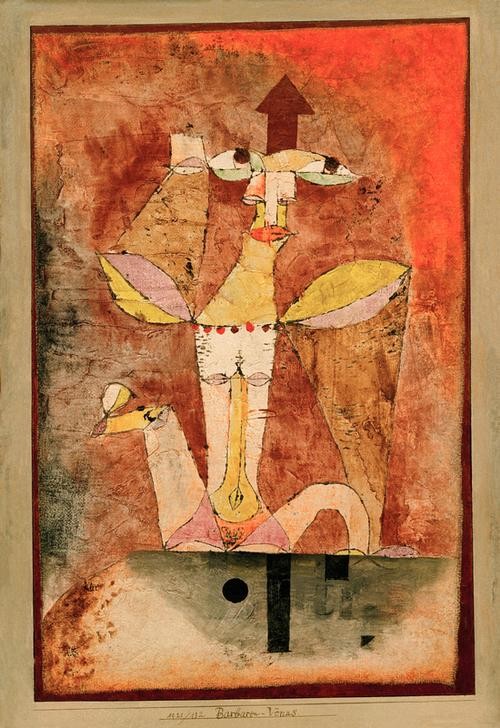 Paul Klee, Barbaren-Venus (Deutsche Kunst,Mythologie,Schweizerische Kunst,Griechisch-Römische Mythologie)