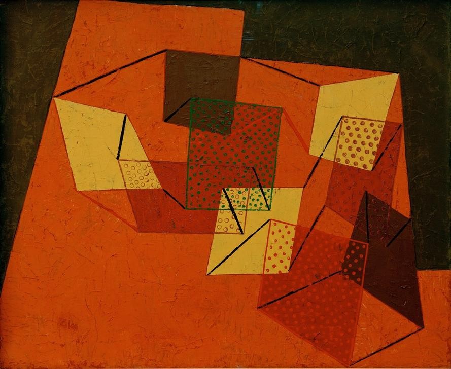 Paul Klee, Verspannte Flächen (Bauhaus,Deutsche Kunst,Abstrakte Kunst,Schweizerische Kunst)