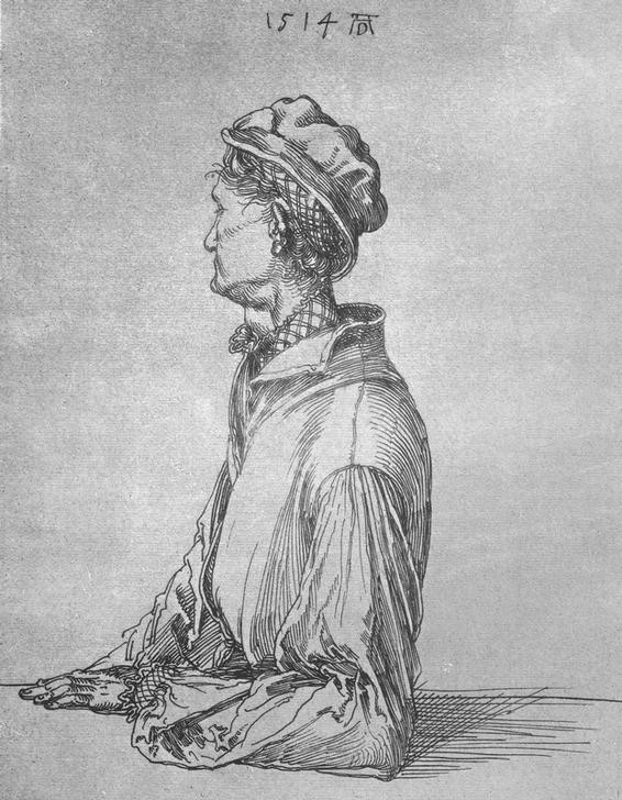 Albrecht Dürer, Dürers Bruder Endres (Deutsche Kunst,Goldschmied,Künstler,Kunst,Mann,Renaissance,Portrait,Person)