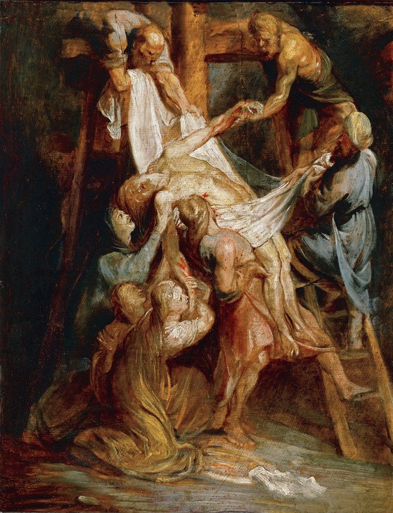 Peter Paul Rubens, Die Kreuzabnahme (Christentum,Flämische Kunst,Heilige,Kreuz,Kunst,Religion,Tod,Trauer,Barock,Maria Mit Kind,Neues Testament,Bibel,Jungfrau,Kreuzigung,Kreuzabnahme,Sünde,Niederländische Kunst,Passion Christi,Traurigkeit,Gefühl (Stimmung))