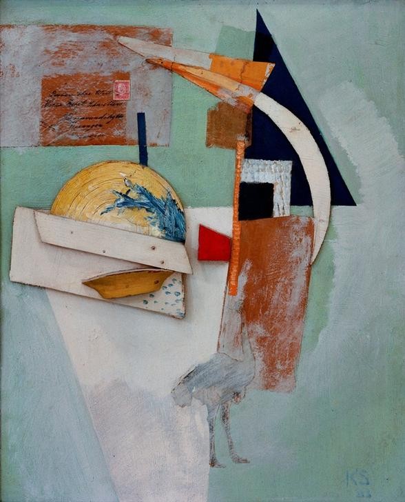 Kurt Schwitters, Halbmond Ugelvik (Dadaismus,Deutsche Kunst,Kunst)