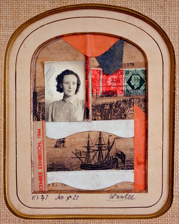 Kurt Schwitters, Mz x 22 Wantee (Dadaismus,Deutsche Kunst,Frau,Kunst,Segelschiff,Portrait,Briefmarke)