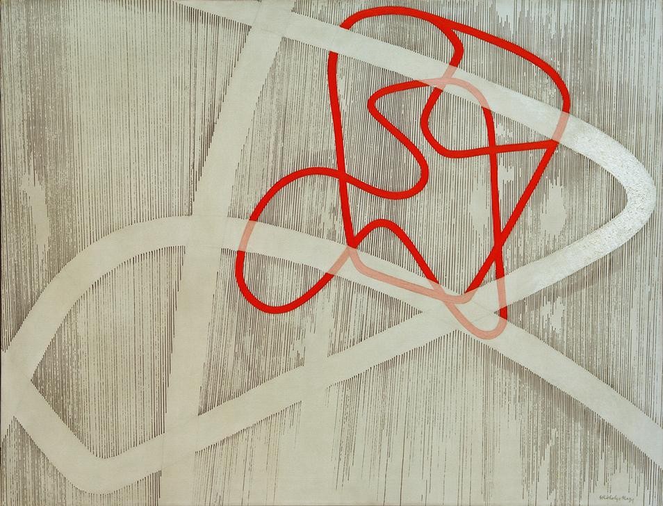Laszlo Moholy-Nagy, Space CH 4 (Bauhaus,Deutsche Kunst,Kunst,Konstruktivismus,Abstrakte Kunst,Ungarische Kunst,Form)