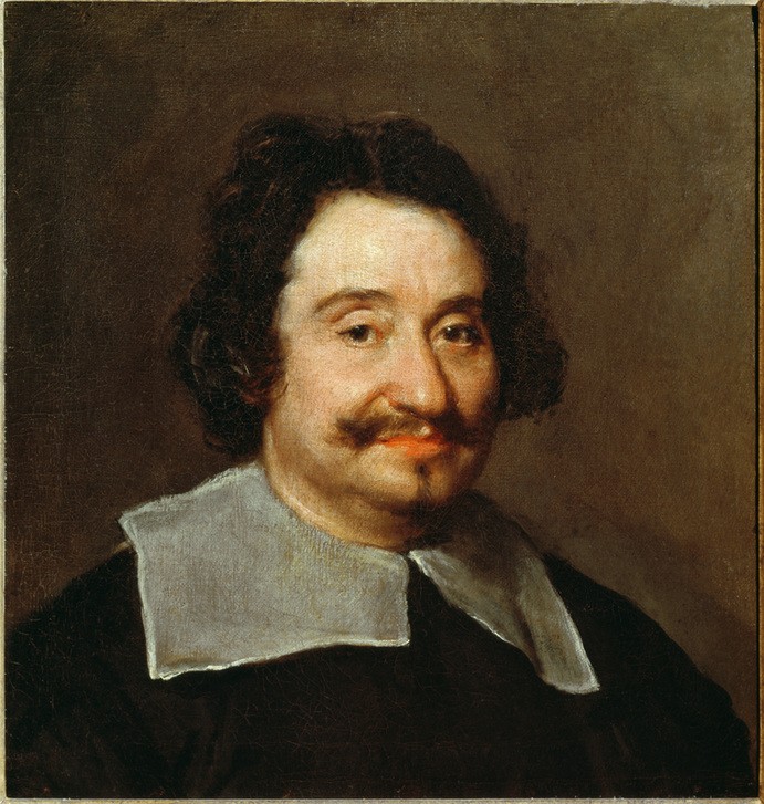 Diego Rodriguez de Silva y Velasquez, Porträt eines Mannes (Kunst,Mann,Mensch,Bart,Barock,Portrait,Spanische Kunst,Kragen,Brustbild)