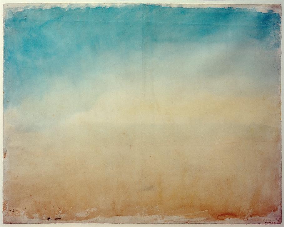 JOSEPH MALLORD WILLIAM TURNER, Colour Beginning (Kunst,Studie,Englische Kunst,Farben,Romantik)