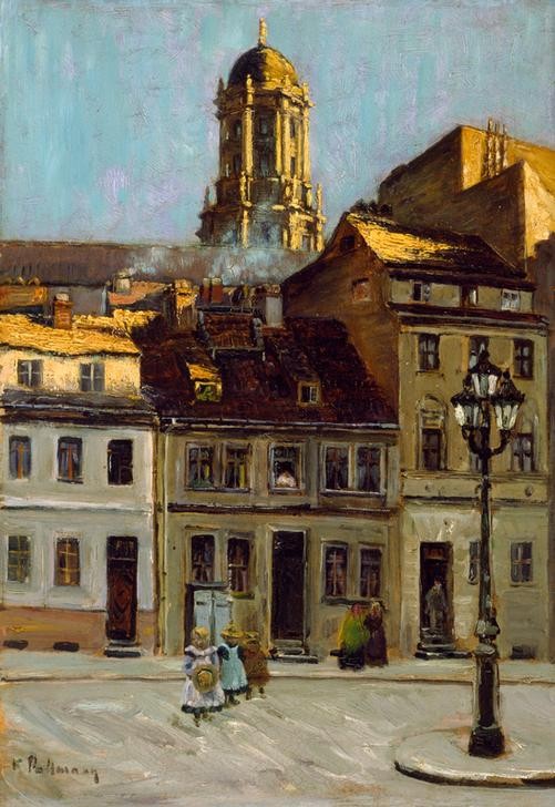 Kurt Pallmann, Alt-Berlin (ALTSTADT, DEUTSCHE KUNST, GEOGRAPHIE, KUNST, URBANISTIK, VEDUTE, ANSICHT, TOPOGRAPHIE, PRIVATSAMMLUNG, INNENSTADT)