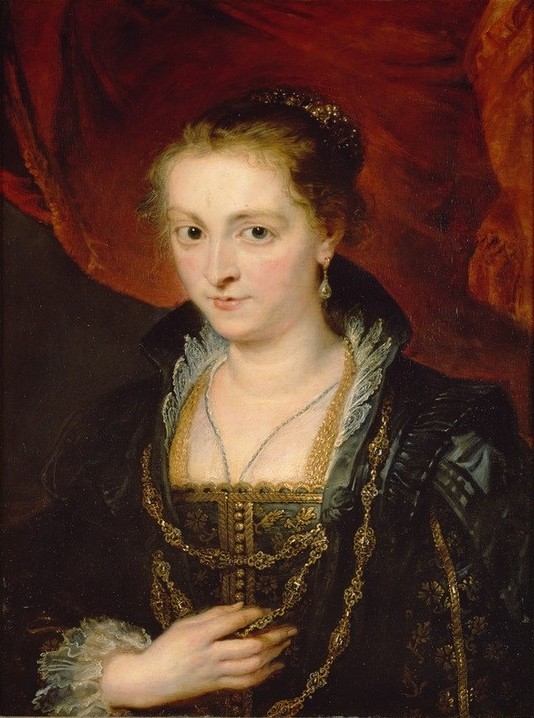Peter Paul Rubens, Bildnis der Susanna Fourment (Flämische Kunst,Frau,Kunst,Mensch,Barock,Portrait,Niederländische Kunst,Brustbild)