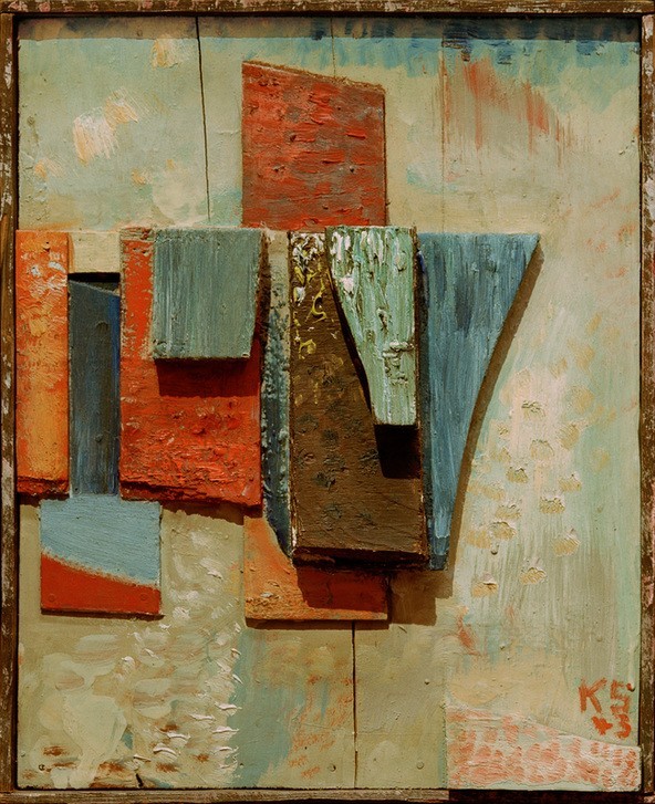 Kurt Schwitters, Coloured Wood Construction (Dadaismus,Deutsche Kunst,Kunst)