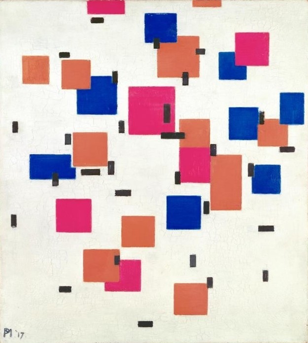 Piet Mondrian, Compositon in Colour A