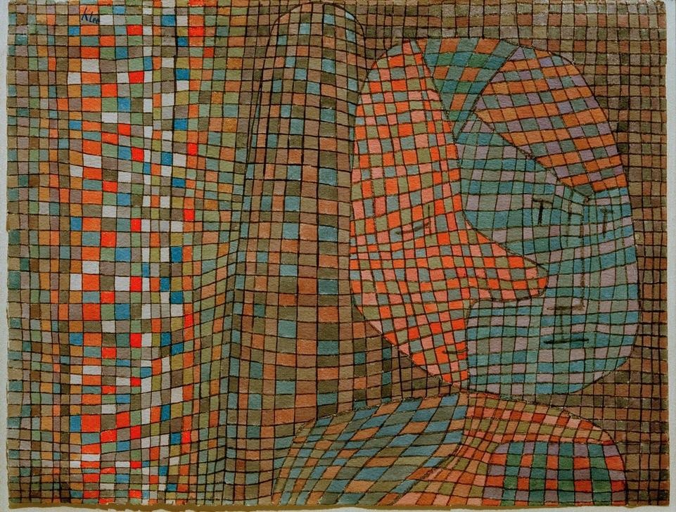 Paul Klee, Abseitig (Deutsche Kunst,Kunst,Portrait,Schweizerische Kunst,Kopf,Abstraktion)