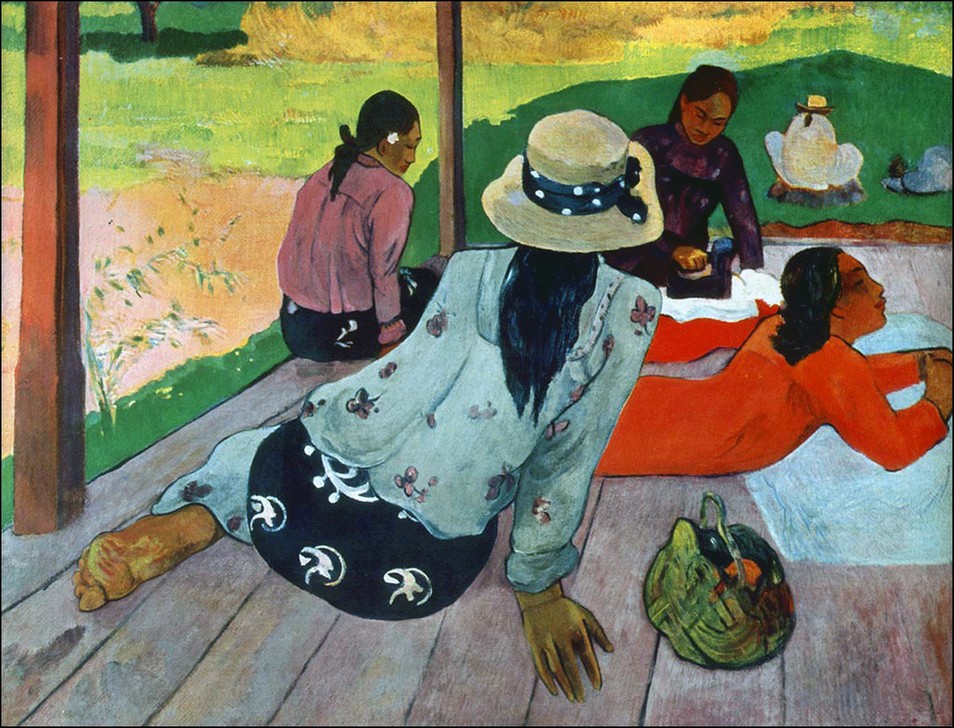 Paul Gauguin, Siesta (Geschichte,Kunst)