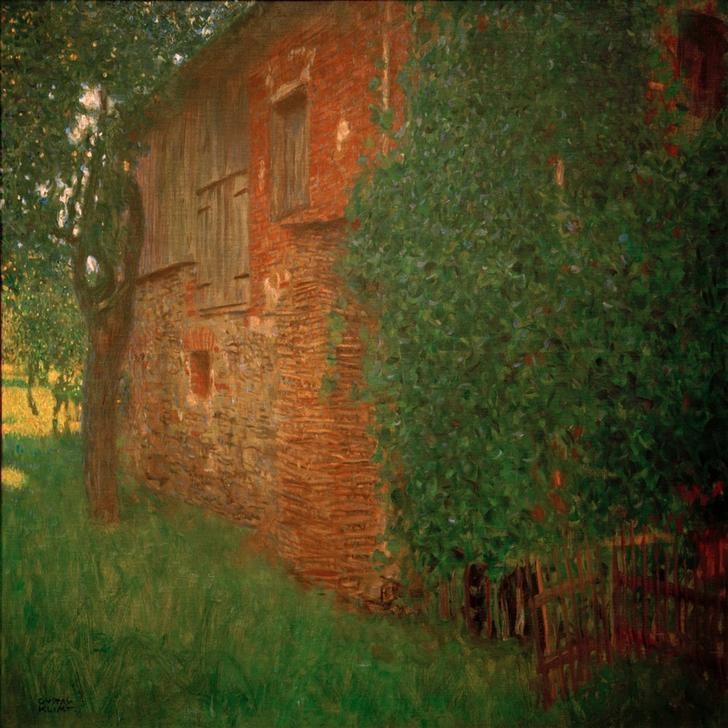 Gustav Klimt, Bauernhaus  (Orte und Reise)