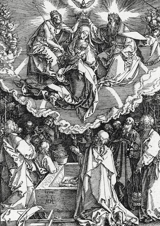 Albrecht Dürer, Die Himmelfahrt Mariens