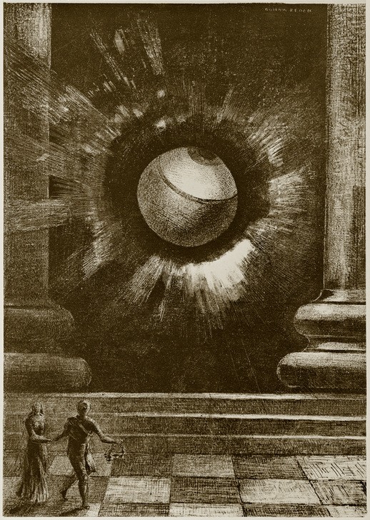 Odilon Redon, Vision (Kunst,Traum,Symbolismus,Surrealismus,Phantastische Kunst,Französische Kunst)