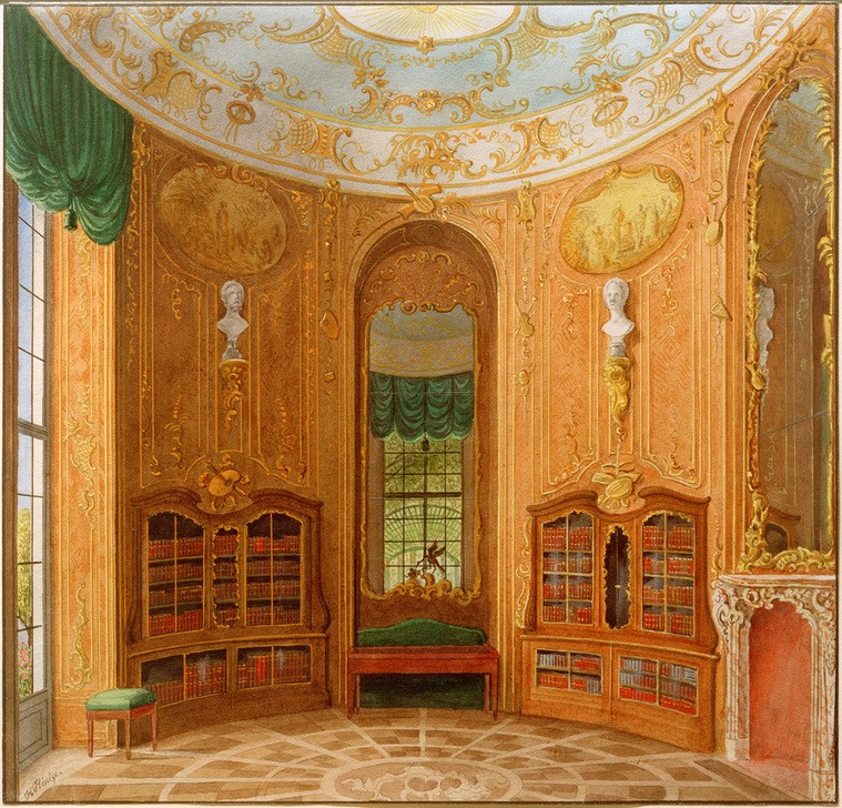 Heinrich Hintze, Bibliothek Schloss Sanssouci  (Kultur und Unterhaltung