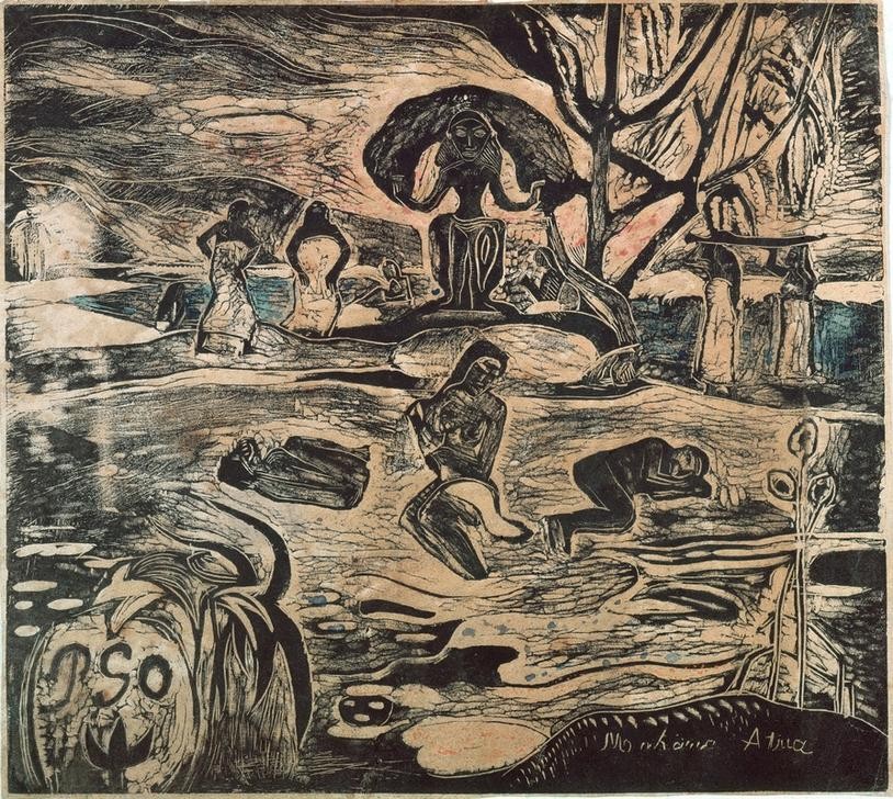 Paul Gauguin, Mahana Atna (Brauchtum,Landschaft,Völkerkunde,Französische Kunst,Land Und Leute)