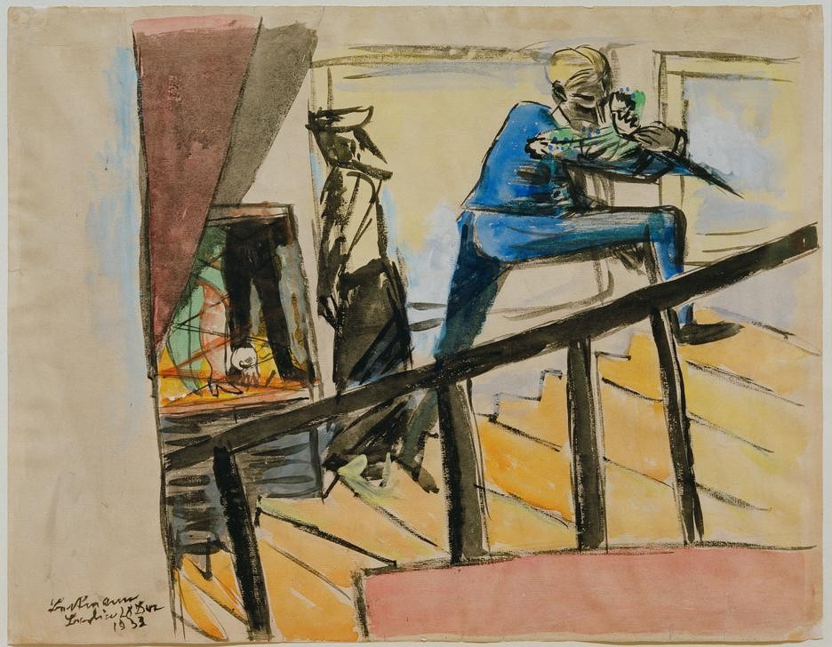 Max Beckmann, Der Hotelpage (Kunst,Mensch und Gesellschaft)
