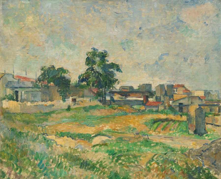 Paul Cézanne, Landscape near Paris