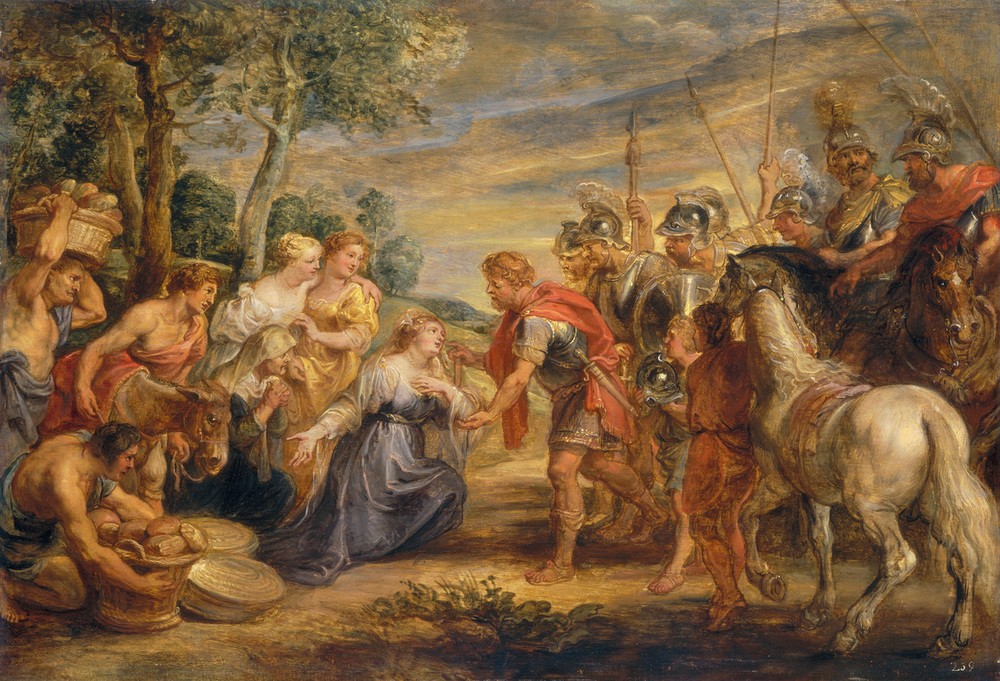 Peter Paul Rubens, David und Abigail