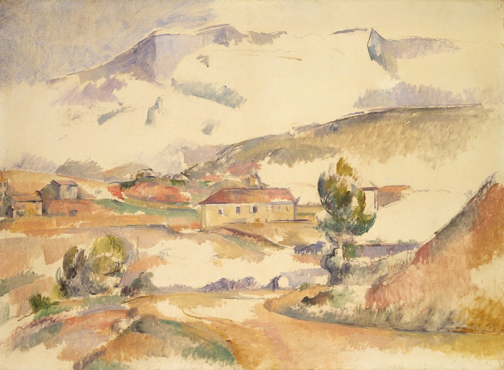 Paul Cézanne, Montagne Sainte-Victoire, from near Gardanne