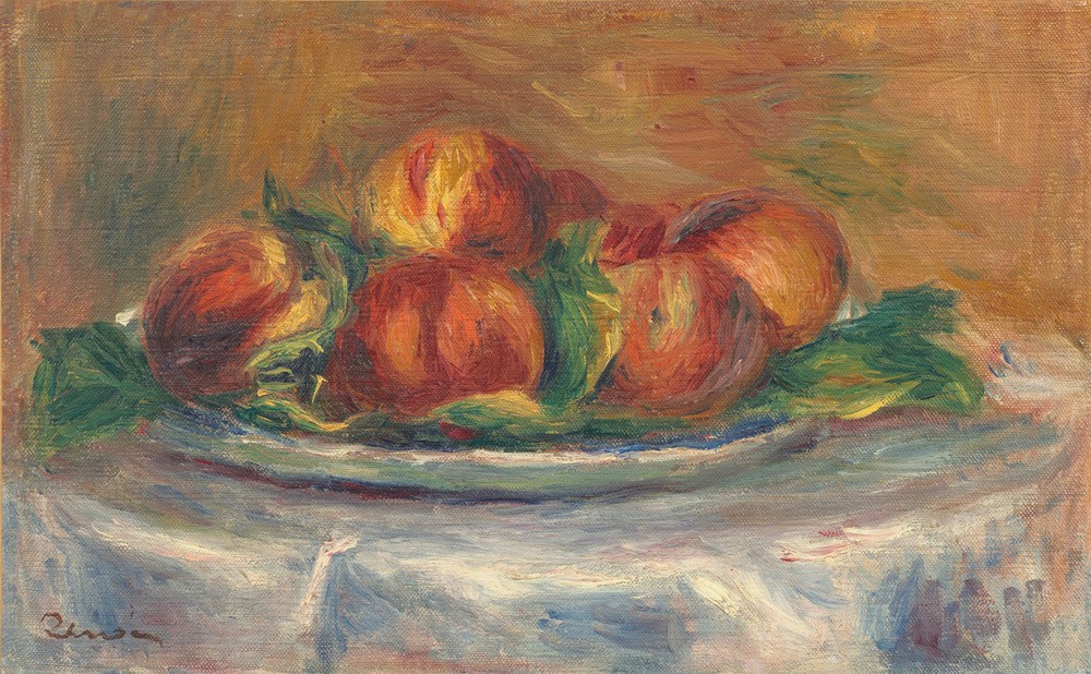 Pierre-Auguste Renoir, Peaches on a Plate