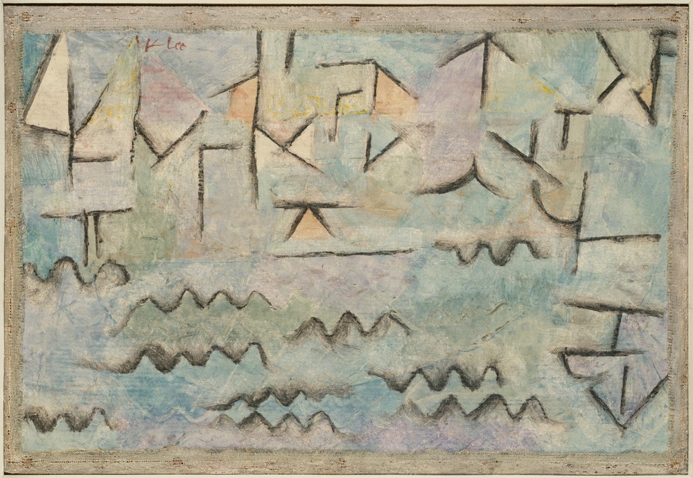 Paul Klee, Der Rhein bei Duisburg (Welle)